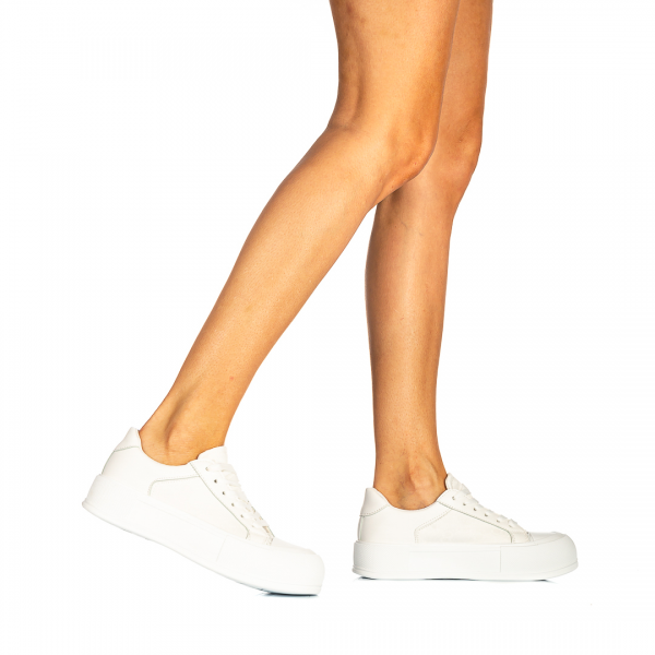 Γυναικεία αθλητικά παπούτσια Limera λευκά, 4 - Kalapod.gr